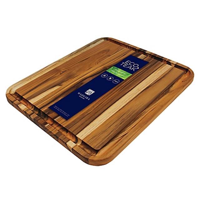 Madeira Housewares Eco Teak™ 15-Inch x 17-3/4-Inch Carving Board