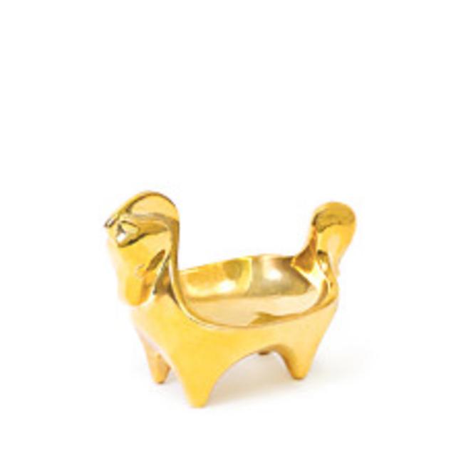 Jonathan Adler Brass Horse Ring Bowl