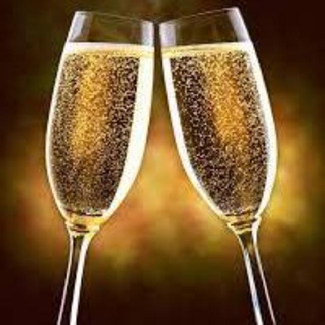 Champagne Upon Arrival in South Africa!