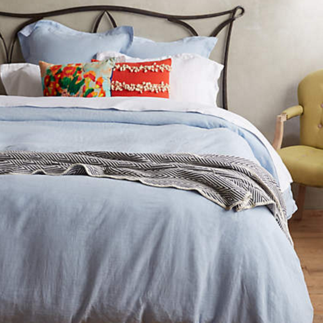 Soft-Washed Linen Duvet Cover