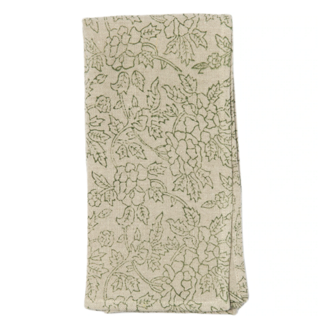 Marceline Olive Table Runner