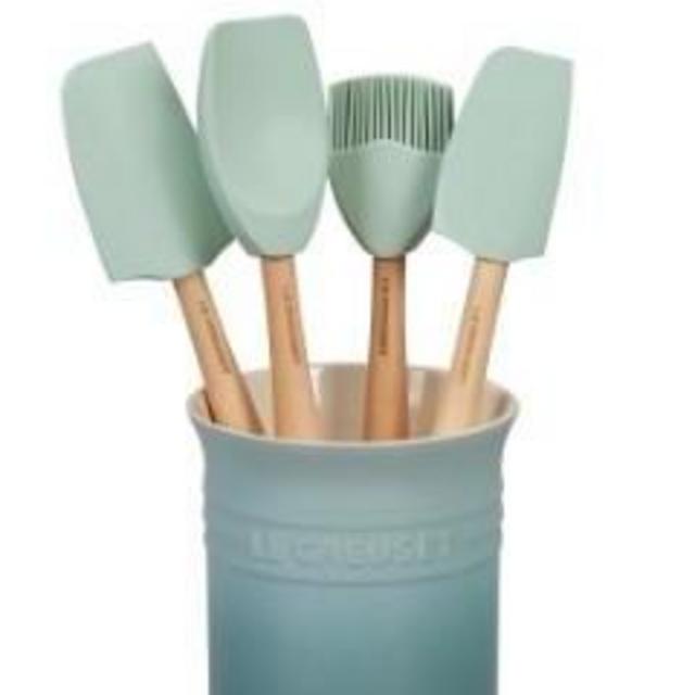 Le Creuset Craft Series Utensil Set in Sea Salt