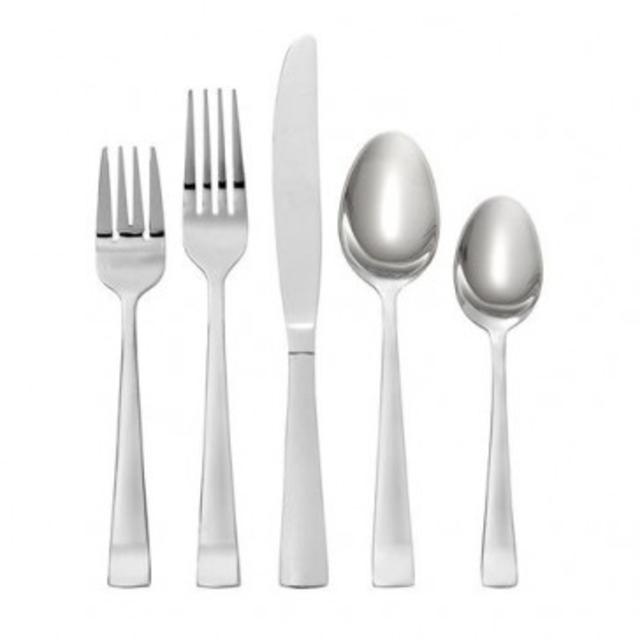 Oneida Avery 90 Piece Casual Flatware Set, Service for 12