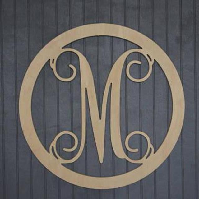 Front Door Hanging Monogram