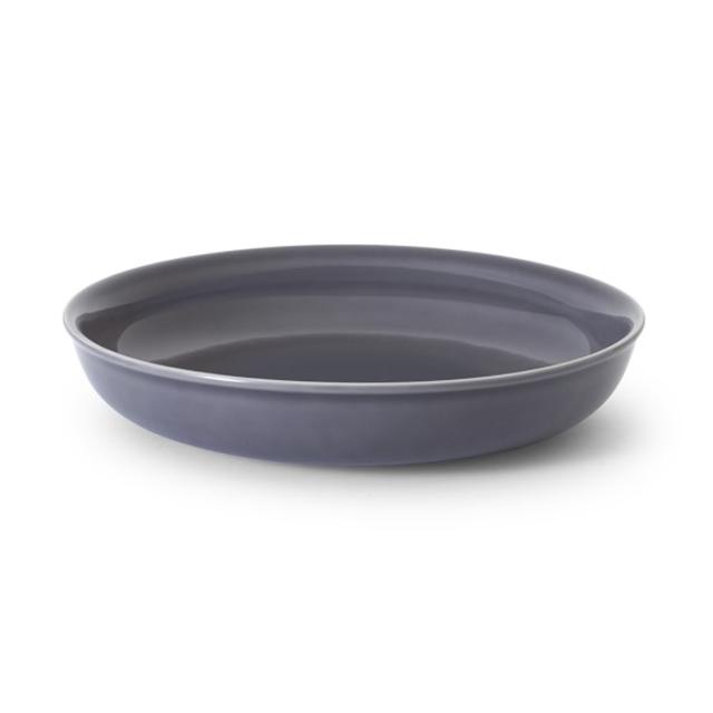 Pacifica Dinnerware Collection-4 Grey Pasta Bowls