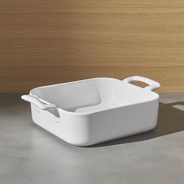 Revol Belle Cuisine White Square Baking Dish