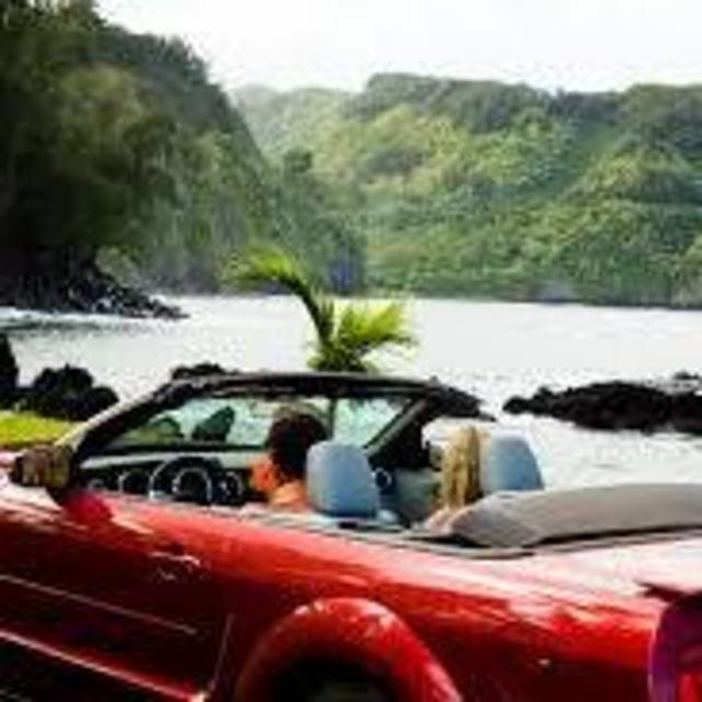 Sweet Convertible Rental Car