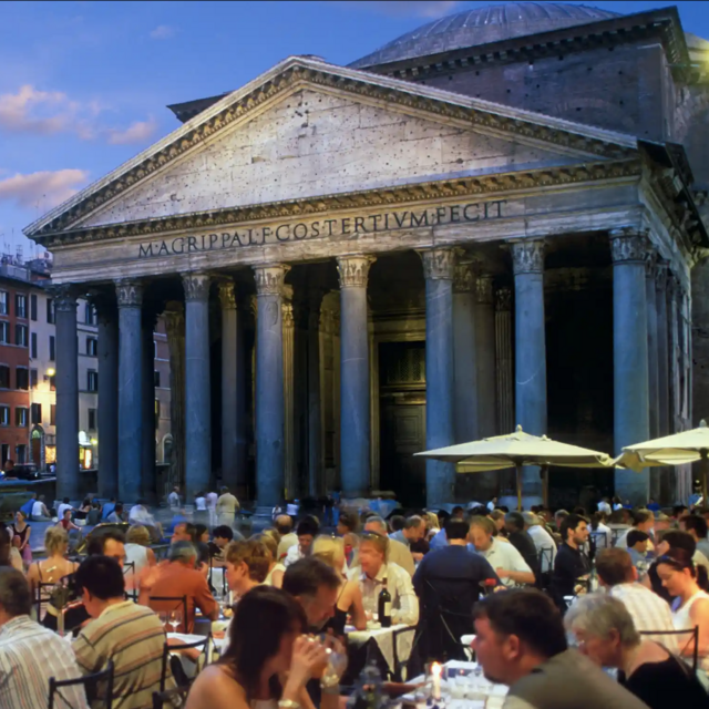 Dinner in Rome