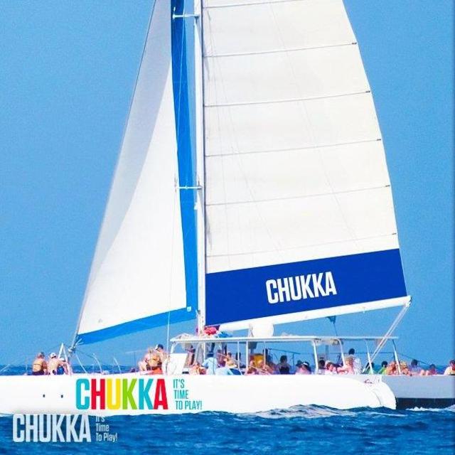 Catamaran Cruise from Montego Bay + Climb & Zipline over Dunn's River Falls