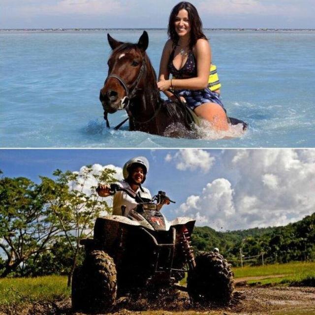 Montego Bay horseback ride & ATV safari