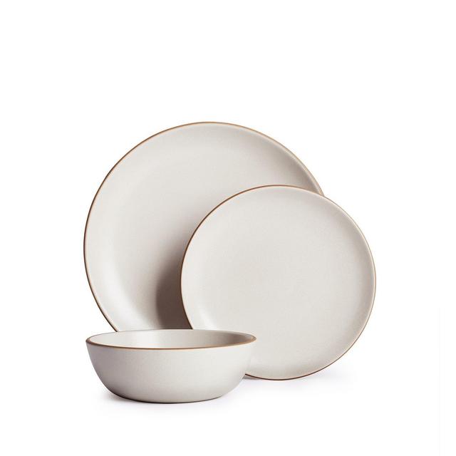 Sand Basic Dinnerware Set - 3 Pieces