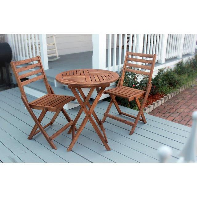 Borica Cafe 3 Piece Bistro Set (Set of 3)