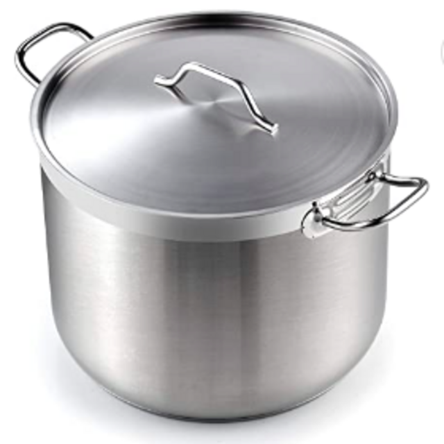 Cooks Standard Professional Stainless Steel Stockpot, 11 Quart, Silver