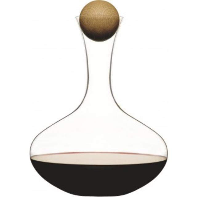 Wine Carafe with Oak Stopper