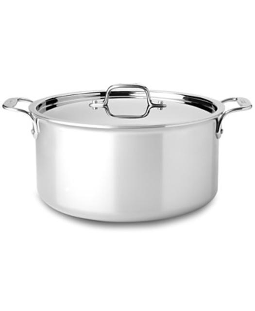 All-Clad Stainless Steel 8 Qt. Covered Stockpot