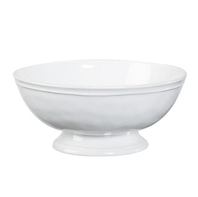 Cambria Coupe Footed Bowl, Stone