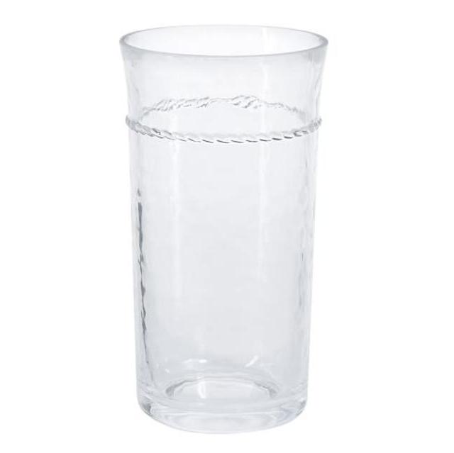 Rope Outdoor Highball, Set of 4, Clear