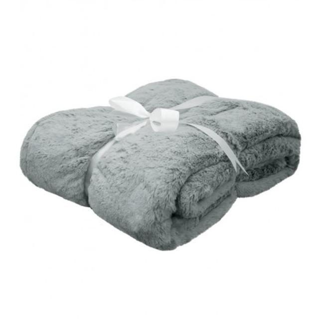 Plush Bamboo Throw Blanket - Harbor Gray