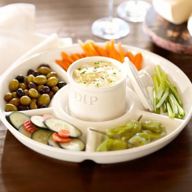 Pottery Barn Rhodes Chip & Dip