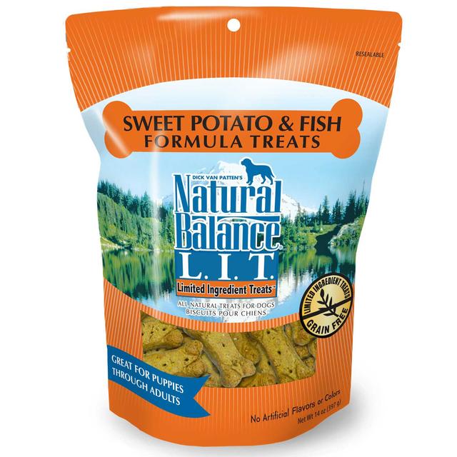 Natural Balance Sweet Potato & Fish Formula Dog Treats