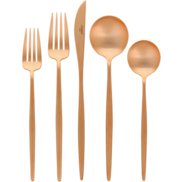 Moon Cutlery - Brushed Copper - 75 Piece Boxed Set