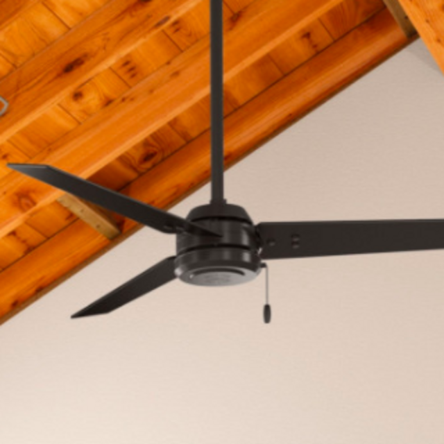 Hunter Fan Company 52" Cassius Matte Black Ceiling Fan
