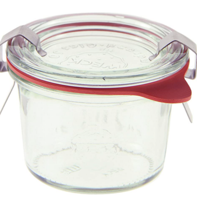 Weck 080 Mini Mold Jar, 2.7 Ounce - Set of 12