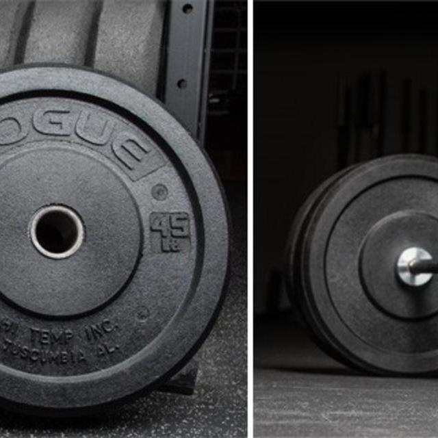 Rogue Bumper Plates by Hi-Temp - 500 lb set