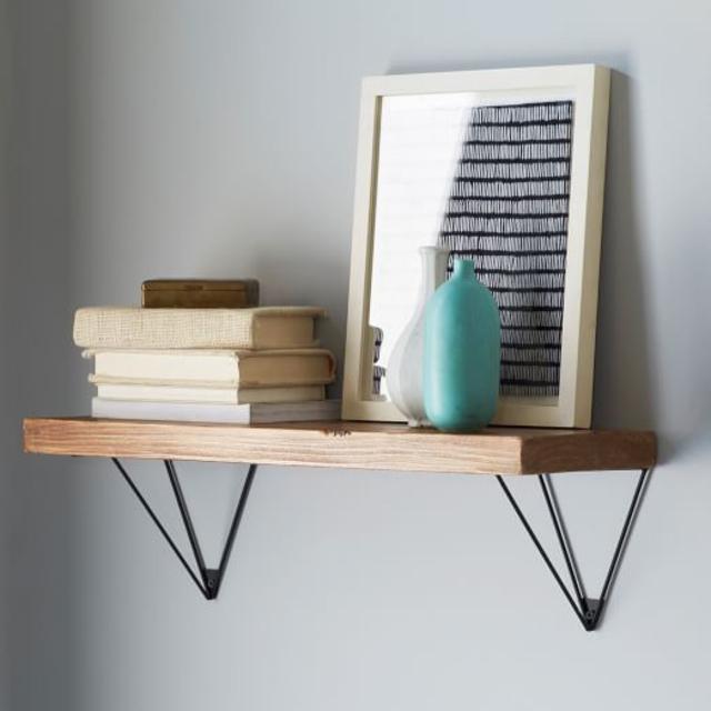 Reclaimed Wood Shelving + Brackets
