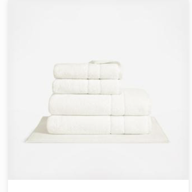 Brooklinen:  4-Piece Bath Towel Set ( Two Sets)