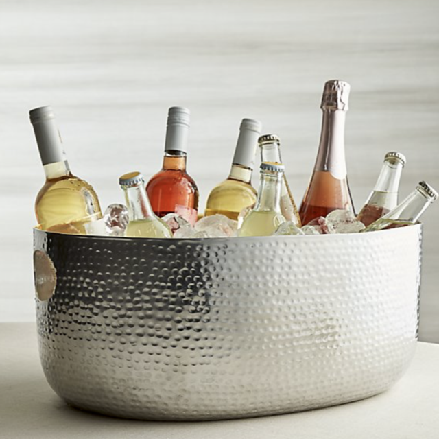 Bash Silver Beverage Tub