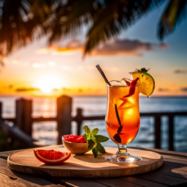 A Round of Drinks on the Honeymoon