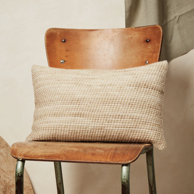 Sheila Lumbar Pillow Wheat