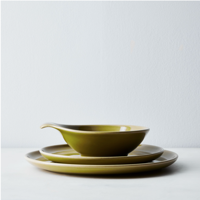 Russel Wright American Modern Dinnerware-Chartreuse