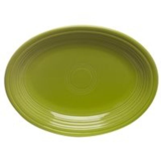 Small Oval Platter Lemongrass (456)