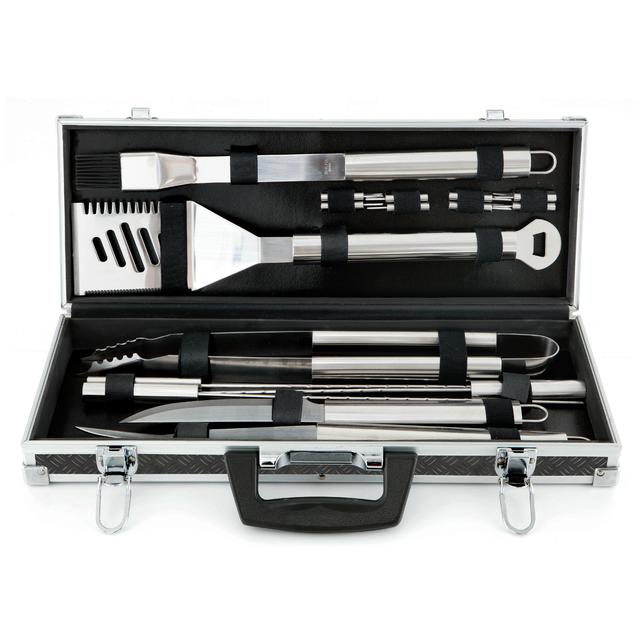 Mr. BBQ 18-piece Platinum Prestige Stainless Steel Tool Set
