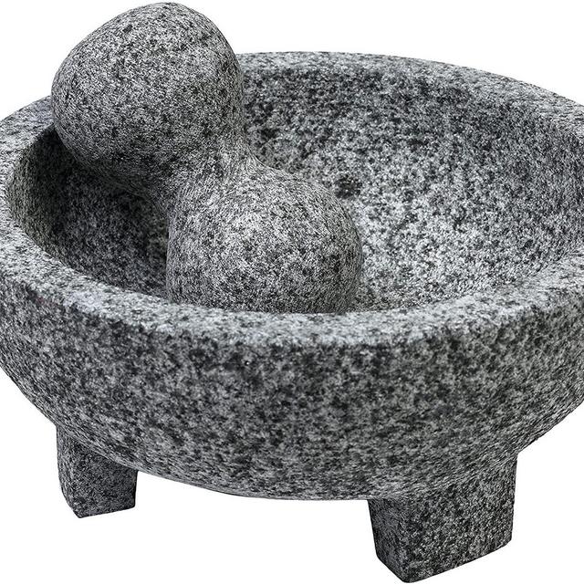 IMUSA USA MEXI-2013 Granite Molcajete Spice Grinder 6-Inch, Gray