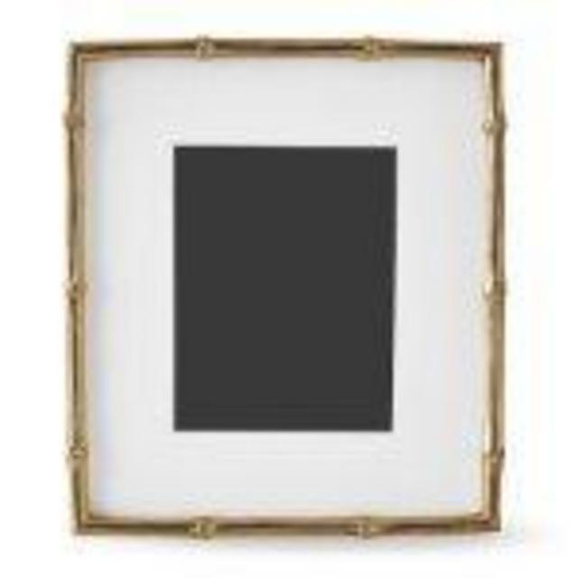AERIN Gilded Bamboo Gallery Frame