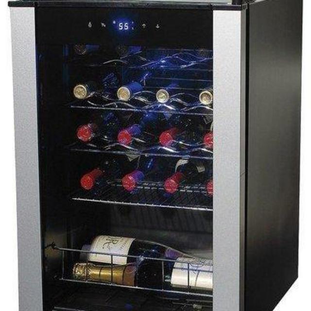 Wine Enthusiast Evolution Freestanding Beverage Refrigerator with Wine Storage