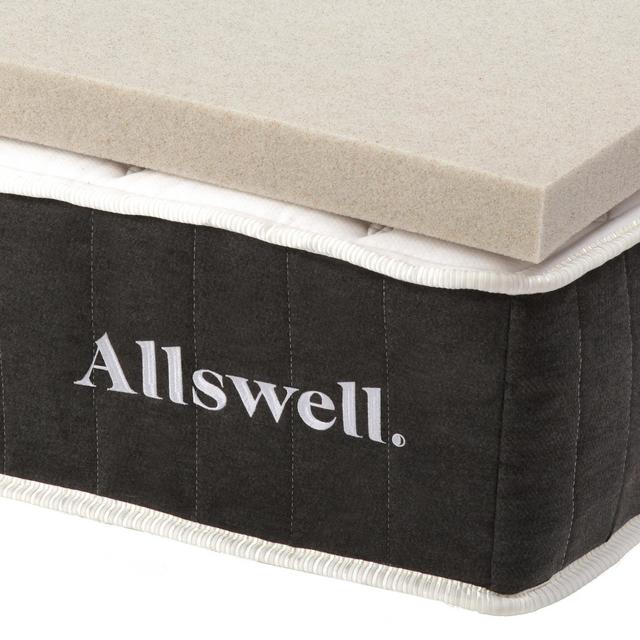 2" Energex Memory Foam Mattress Topper Infused with Graphite