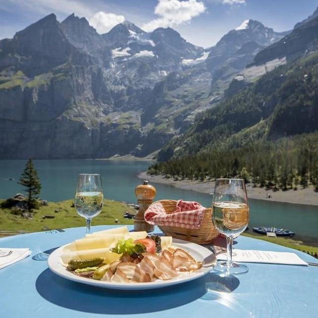 Honeymoon- Kandersteg- Swiss Dinner