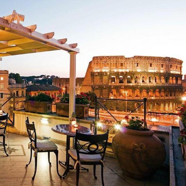 Rome:  Dinner at Mirabelle