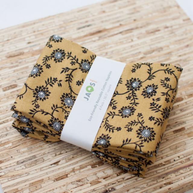 Eco-Friendly Large Cloth Napkins - Set of 4 - (N1598)