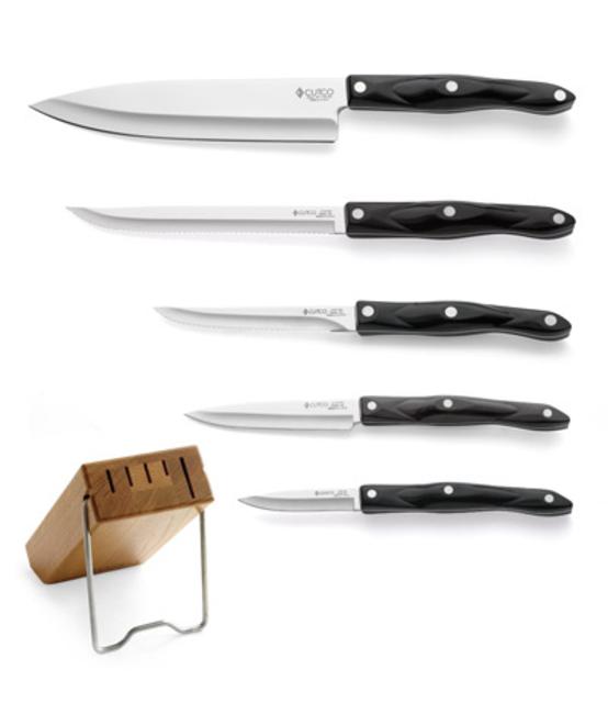 Space Saver Set with Block - Pearl Handle