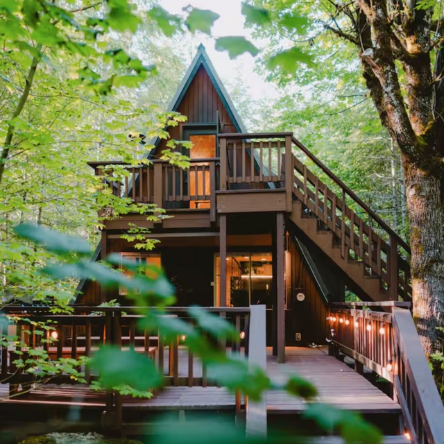 Minimoon: Three Nights at Modern A-Frame Cabin in Skykomish, WA