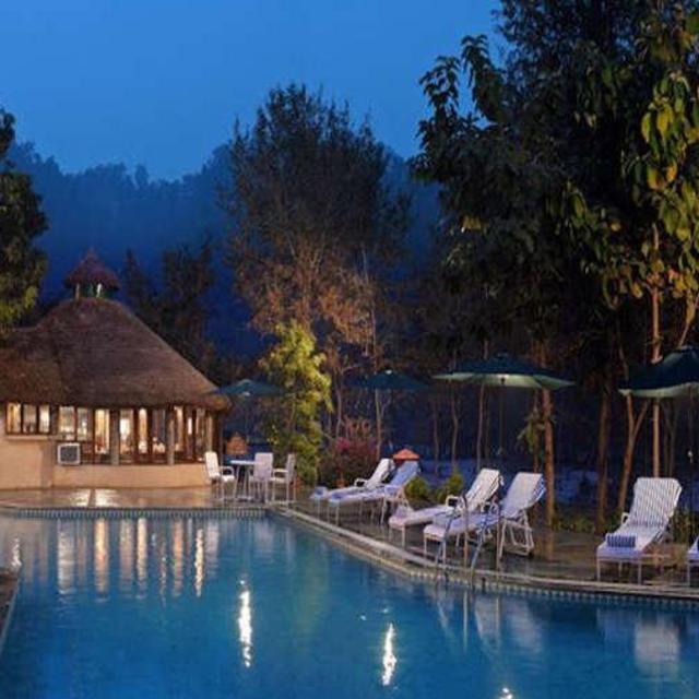 Night at Riverview Retreat in Jim Corbett National Park