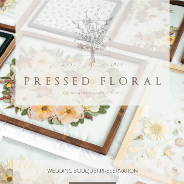 Pressed Floral Gift Card