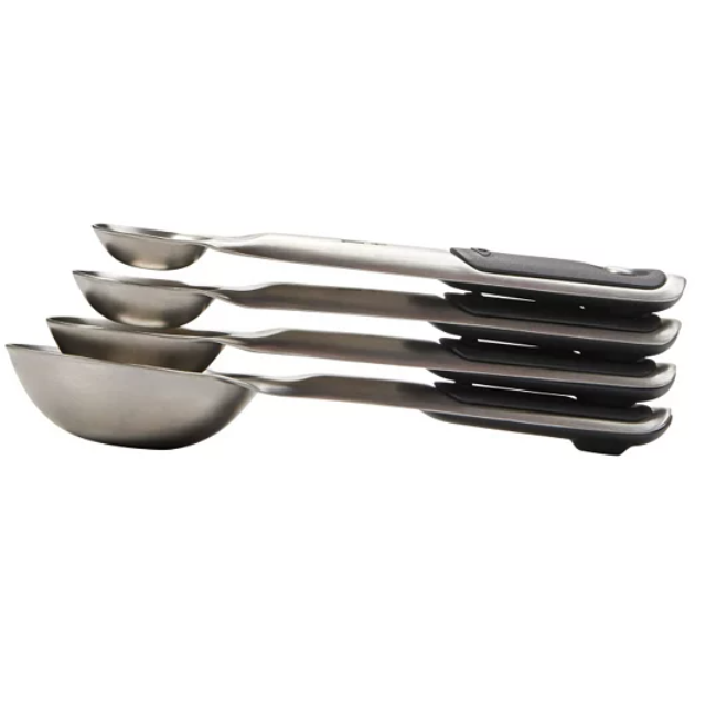 OXO Good Grips Stainless Steel Magnetic Measuring Spoon Set