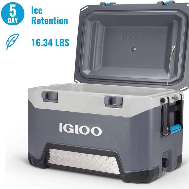 Igloo BMX Family with Cool Riser Technology, Fish Ruler, and Tie-Down Points