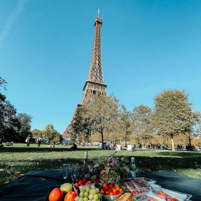 Picnic by the Eiffel Tower